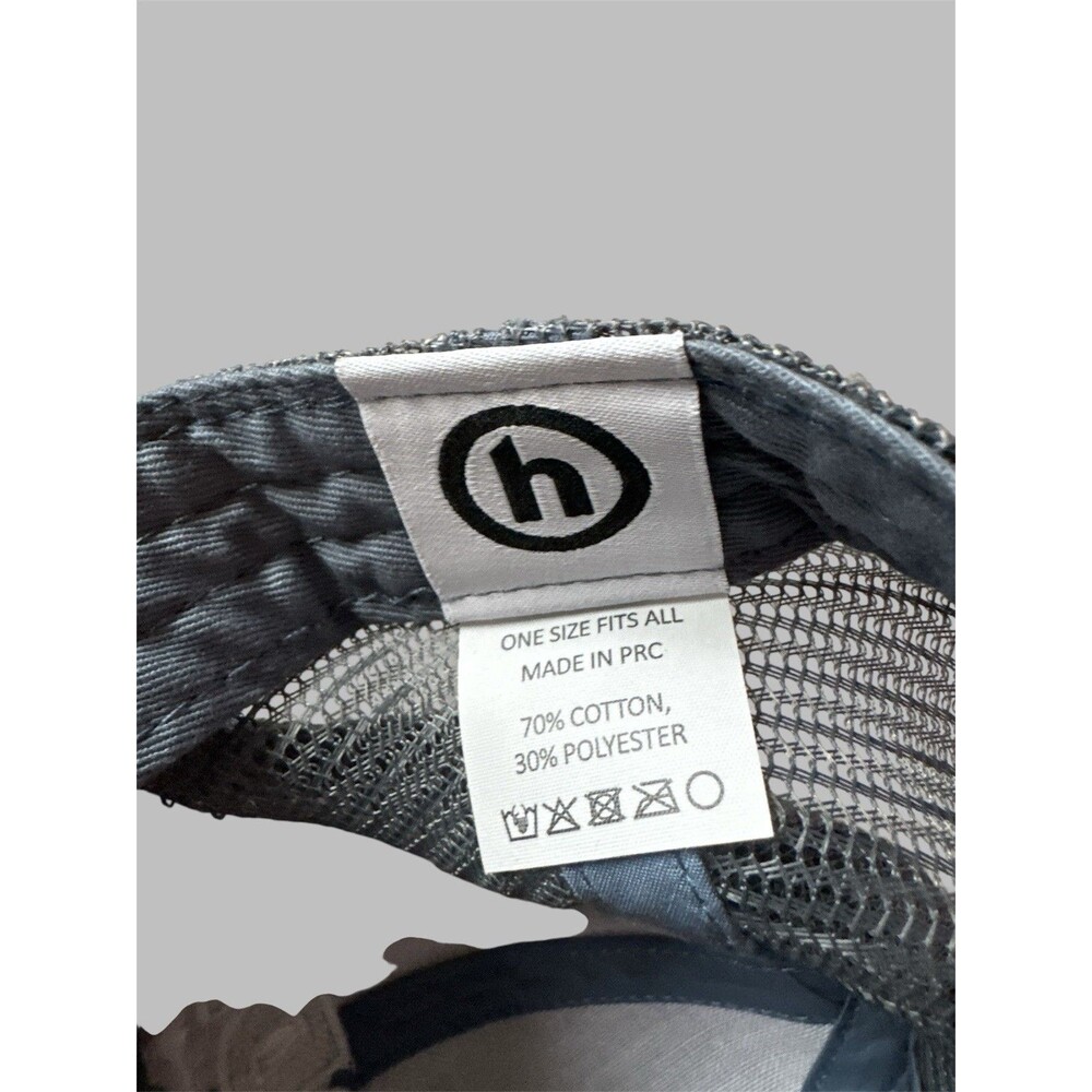 Hidden NY Mesh Trucker Hat Strap Back NWOT - Picture 6 of 6